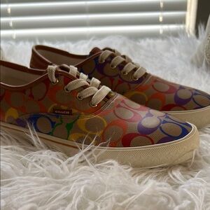 Coach Multicolor Signature Sneakers